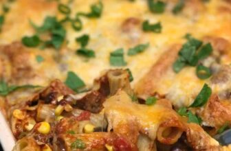 Easy Taco Pasta Bake – Cheesy Mexican-Inspired Comfort FoodThe BEST Taco Pasta